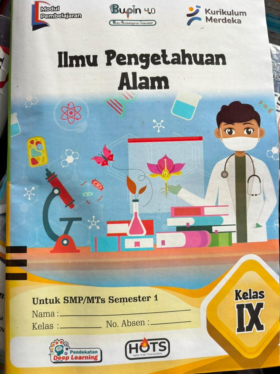 Buku Ilmu Pengetahuan Alam - Kelas IX (9)